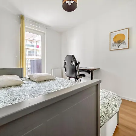 Metz, Lumineux, Terrasse Cosy Et Parking Prive Inclus Διαμέρισμα Μετς