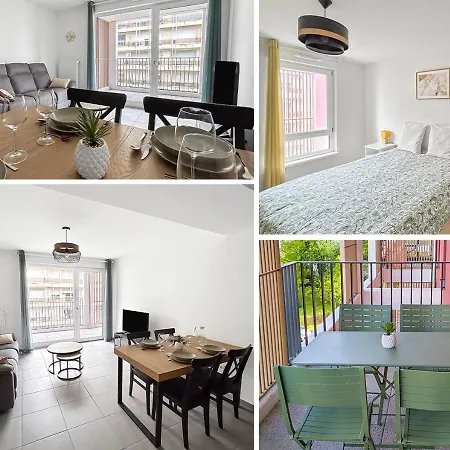Metz, Lumineux, Terrasse Cosy Et Parking Prive Inclus Διαμέρισμα Μετς