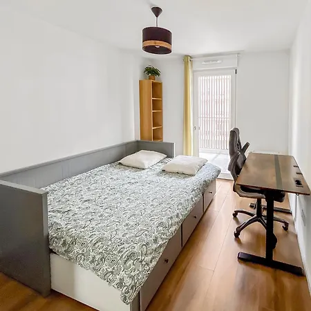 Διαμέρισμα Metz, Lumineux, Terrasse Cosy Et Parking Prive Inclus
